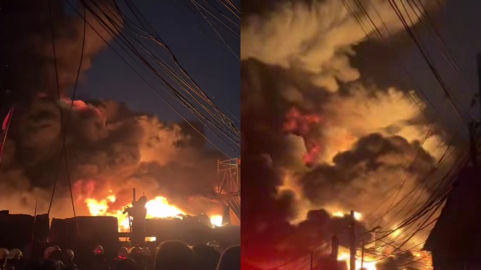 Kesaksian Warga saat Pabrik Bingkai di Jaktim Kebakaran, Asap Hitam Membubung dan Api Berkobar